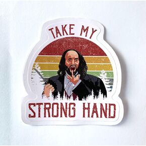 (3Pcs) Scary Movie Take My Strong Hand Sticker 3""