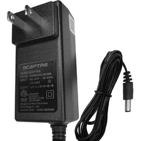 Genuine 12V 3A AC/DC Adapter for Sceptre AY036A-A120US Sunward AD40AUH120300A JiangSu Sun Ward Electronic Technology Sonward DC12V 3.0A 36W 12.0V 3000mA 12VDC 12 V Power Supply Cord Cable Charger PSU