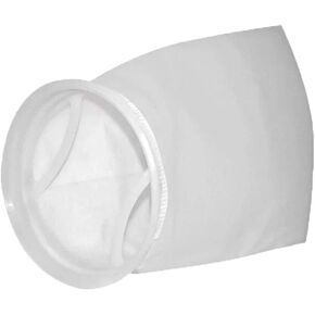 7 Inch Ring by 18 Inch Long Filter Sock Bags 1 Micron, 5 Micron, 50 Micron, 100 Micron - Aquarium Felt Fabric Sump Filter Bag - 1 Pack (100 Micron)