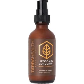 Terra Health Essentials® Curcumin | Natural Joint Support | Liposomal | Ginger Extract (1 Pack, 30 Day Supply)