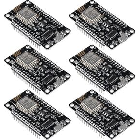 6PCS ESP8266 NodeMCU LUA CH340 Flash Serial Wireless Module CP2102 4M Bytes ESP-12E WiFi Internet Development Board