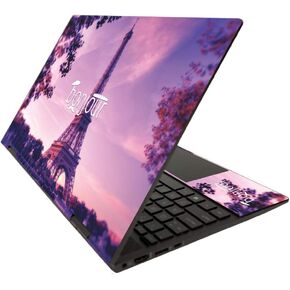 MightySkins Skin for HP Envy x360 15" (2020) - Bonjour | Protective, Durable, and Unique Vinyl Decal wrap Cover | Easy to Apply, Remove, and Change Styles | Made in The USA