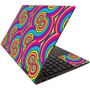 MightySkins Skin for HP Envy x360 15" (2020) - Groovy 60s | Protective, Durable, and Unique Vinyl Decal wrap Cover | Easy to Apply, Remove, and Change Styles | Made in The USA