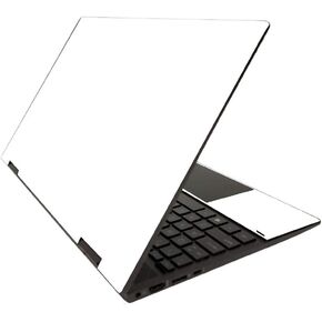 MightySkins Glossy Glitter Skin for HP Envy x360 15" (2020) - Solid White | Protective, Durable High-Gloss Glitter Finish | Easy to Apply, Remove, and Change Styles | Made in The USA