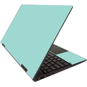 MightySkins Skin for HP Envy x360 15" (2020) - Solid Seafoam | Protective, Durable, and Unique Vinyl Decal wrap Cover | Easy to Apply, Remove, and Change Styles | Made in The USA