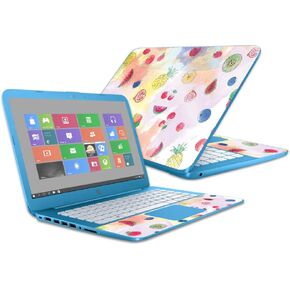 MightySkins Glossy Glitter Skin for HP Stream 14" (2016) - Fruit Water | Protective, Durable High-Gloss Glitter Finish | Easy to Apply, Remove, and Change Styles | Made in The USA