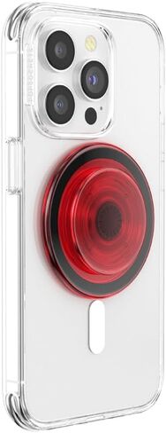 PopSockets Phone Grip Compatible with MagSafe, Phone Holder, Wireless Charging Compatible, Into The Woods - Blanchette Red in Kuwait