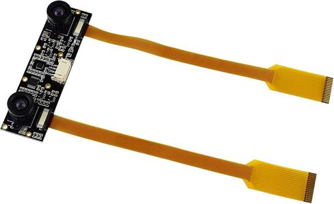 Waveshare Binocular Camera Module, Compatible with Raspberry Pi 5, Dual IMX219, 8 Megapixels, Stereo Vision, Depth Vision in Saudi Arabia