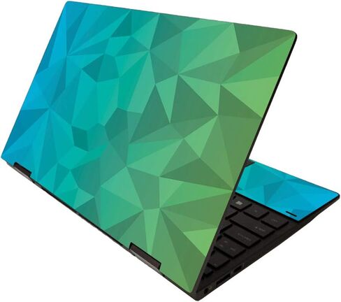 MightySkins Skin for HP Envy x360 13" (2020) - Pink Kaleidoscope | Protective, Durable, and Unique Vinyl Decal wrap Cover | Easy to Apply, Remove, and Change Styles | Made in The USA in Saudi Arabia