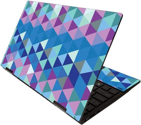 MightySkins Skin for HP Envy x360 13" (2020) - Pink Kaleidoscope | Protective, Durable, and Unique Vinyl Decal wrap Cover | Easy to Apply, Remove, and Change Styles | Made in The USA in Saudi Arabia