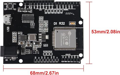 4 قطعة ESP32 ESP-32 WiFi بلوتوث D1 لوحة تركيبية CH340 مجلس التنمية 4 ميجابايت فلاش مع المصغّر USB in Kuwait