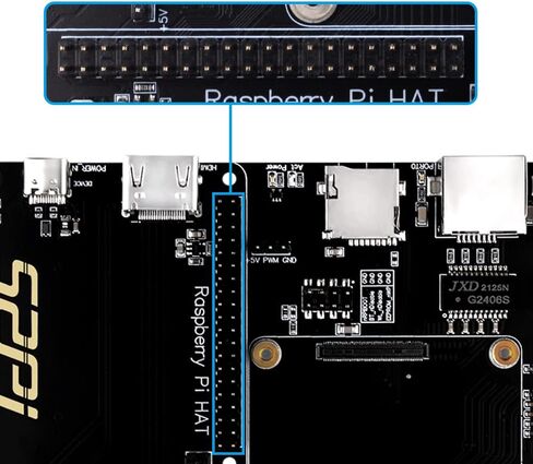 لوحة توجيه GeeekPi لـ Raspberry Pi CM4، وحدة حساب Pi 4 وحدة توسيع لوحة القطع لوحدة حساب Raspberry Pi 4 سلسلة in Kuwait