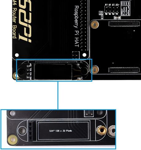 لوحة توجيه GeeekPi لـ Raspberry Pi CM4، وحدة حساب Pi 4 وحدة توسيع لوحة القطع لوحدة حساب Raspberry Pi 4 سلسلة in Kuwait