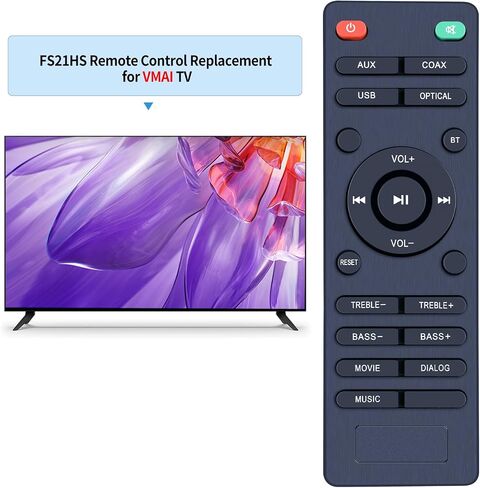جهاز تحكم عن بعد بديل S9920 متوافق مع نظام مكبرات الصوت Wohome TV Soundbar التحكم عن بعد TSSN07G2 لنظام VMAI S4 FS21HS & auvisio MSS-95 Bluetooth Soundbar Sound Bar in Saudi Arabia