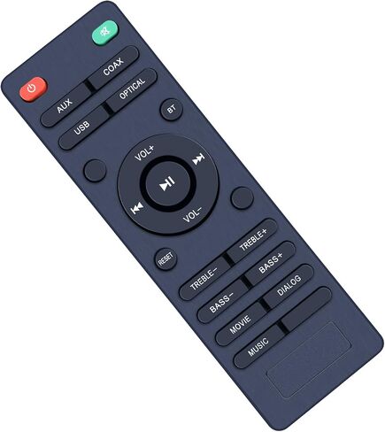 جهاز تحكم عن بعد بديل S9920 متوافق مع نظام مكبرات الصوت Wohome TV Soundbar التحكم عن بعد TSSN07G2 لنظام VMAI S4 FS21HS & auvisio MSS-95 Bluetooth Soundbar Sound Bar in Saudi Arabia