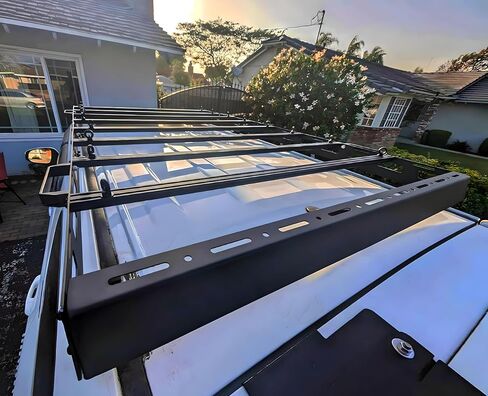 Black Roof Rack Cargo Storage Compatible with 2010-2023 4Runner (Medium Size) in Kuwait