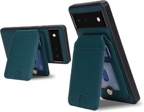 for Google Pixel 7 case with Credit Card Holder, fits Pixel 7 Leather Case Wallet for Women Compatible Wallet Detachable 2-in-1 for Men-Pink in Saudi Arabia