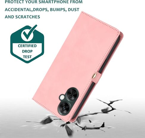 حافظة هاتف Asuwish لهاتف OnePlus Nord N30 5G/CE 3 Lite بسحاب مع واقي شاشة من الزجاج المقسى وحزام كروس وحامل بطاقة الائتمان Oppo K11x/One Plus 1 1+ N 30/CE3 نسائي رمادي in Saudi Arabia