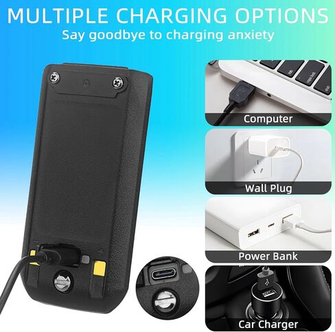 BAOFENG UV-21 Battery,USB C Charging 8.4V Li-ion BL-21UV Battery UV-21R UV-21 UV-21 Pro GM21 Two-Way Radio walkie Talkie Batteries (1Pack) in Saudi Arabia