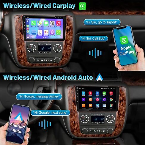 4G+64G Android 12 Car Stereo Radio for Chevy Silverado GMC Sierra Buick Enclave 2007-2012, 8" IPS Touch Screen Car Radio Build-in GPS Wireless CarPlay/Wired Android Auto, Backup Camera/DSP/SWC in Saudi Arabia