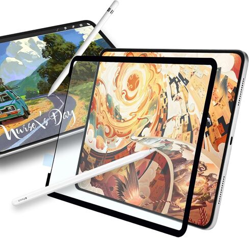 عبوتان من واقي شاشة ورقي لجهاز iPad الجيل العاشر (موديلات 10.9 بوصة 2022)، واقي غشاء من الزجاج المقوى متوافق مع iPad 10.9 بوصة الجيل العاشر in Kuwait