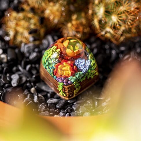 Terrarium Easter Dream Artisan Custom Keycap Premium in Saudi Arabia