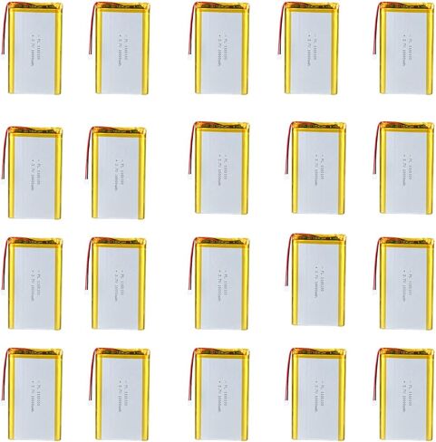 3.7V 10000mAh 1160100 Lithium Polymer Ion Rechargeable Lipo Battery with PH 2.0mm Pitch Connector in Kuwait