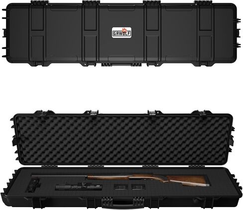 Rifle Case, Mil-Spec, 3 Layer Pick and Pluck Cube Foam 43~54.3 in,4~6 latches,IP67 in Saudi Arabia