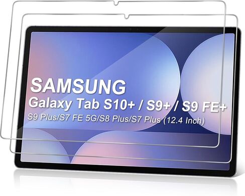LEEBOSS Screen Protector for Samsung Galaxy Tab S6 Lite 10.4 inch 2024/2022/2020 with 9H Tempered Glass Film, HD Clear [2-Pack] in Saudi Arabia