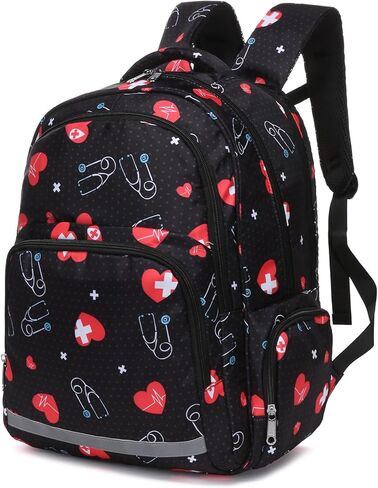 حقيبة ظهر للممرضات من Gatycallaty للنساء والفتيات، حقيبة عمل للكمبيوتر المحمول، مساعد التمريض الجامعي Cna Cma، هدية أساسية للمستشفى والصحة المنزلية (أزرق) in Kuwait