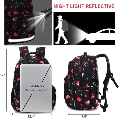 حقيبة ظهر للممرضات من Gatycallaty للنساء والفتيات، حقيبة عمل للكمبيوتر المحمول، مساعد التمريض الجامعي Cna Cma، هدية أساسية للمستشفى والصحة المنزلية (أزرق) in Kuwait