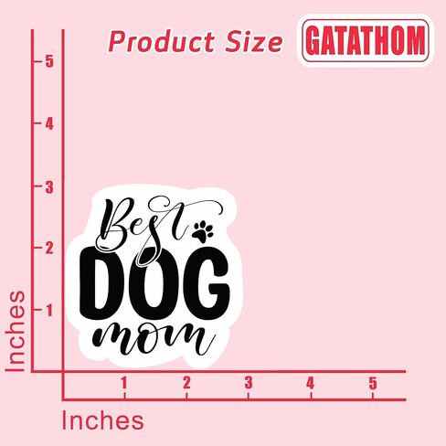 (3PCS) My Dog Makes Me Happy Sticker, Funny Dog Stickers Decals Decor Books, Laptops, Tumblers, Water Bottles,s, Waterproof Vinyl Decal for Dog Lovers, Pet Lovers 3" x 2.7 " in Kuwait