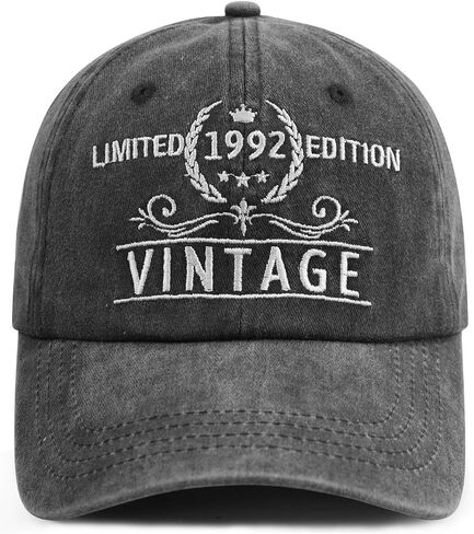 Limited Edition 1990 1991 1992 1993 1994 1995 1996 1997 1998 1999 Hat for Men Women, Funny Gifts Baseball Cap in Kuwait
