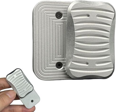 Unrestricted Push 3 Click Haptic Slider EDC Fidget Clicker Metal Fidget Toys ADHD Tool Anti-Anxiety Office Desk Toys Adult Stress Relief Toys (X Alloy Haptic Slider) in Saudi Arabia
