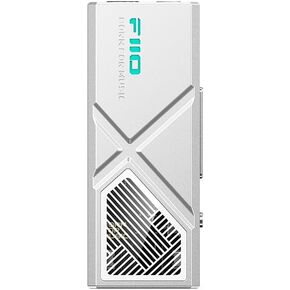 FiiO/JadeAudio KA13 Portable DAC Dongle, USB-C Adapter, 3.5mm and 4.4mm Outputs Compatible with Android/iOS System/PC/Music Players, PCM 384kHz/32bit | DSD256 550mW high power (Black)
