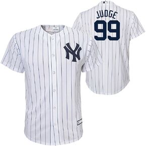 Aaron Judge New York Yankees MLB Kids 4-7 White Home Player Jersey in Saudi Arabia