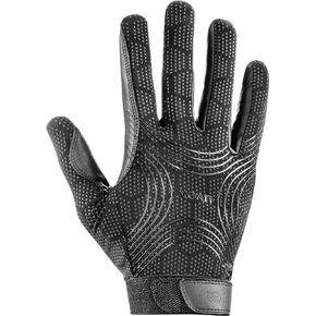 uvex ceravent Horse Riding Gloves, Extremely Durable, Breathable & Touchscreen Capable Equestrian Gloves with Premium Grip for Women & Men, Black