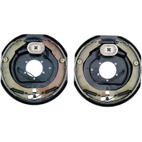 HICKS 2pc Electric Trailer Brake 12" x 2" Assembly (1 Right + 1 Left) 6000 7000 Axle
