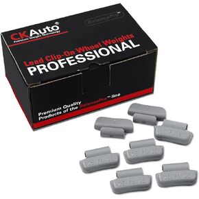 CKAuto FN Series Coated Lead Clip On Wheel Weights, 5g, 25pcs/Box