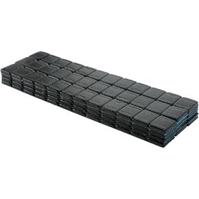 1/4 oz. Adhesive Stick on Wheel Weights, 144pcs, 36oz/Box, 0.25 Ounce Low Profile Easy to Peel, Black Tire Weights for Cars, Trucks, SUVs, Motorcycle