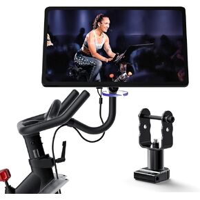 COOLWUFAN 360 Degree Screen Swivel Mount for Peloton Bike, Upgraded Screen Swivel for Peloton, Accessory to Turn for Peloton Bike Screens, Accessories for Peloton(Not Compatible with Peloton Bike+)