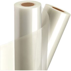 Frisco Craft Transparent Self Adhesive Laminating Roll - Self Laminating Sheets for Decals, Sticker, Photos & More - No Heat Sealing, Glossy, Clear Sheets (12" x 30 ft)