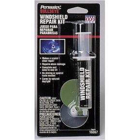 Permatex 16067-12PK Bullseye Windshield Repair Kit, .025 oz. Syringe (Pack of 12)