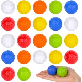 LovesTown 24PCS Foam Golf Stress Balls, 1.6inch Mini Golf Squeeze Balls