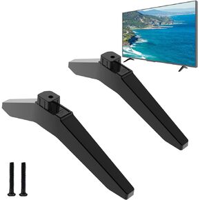 Replacement Legs for LG TV, TV Stand Legs for 43 Inch LG TV Legs 43UK6200 43UK6090 43LK5700PUA 43UM7300 43UN6900PUB 43LJ5500 43LJ550M 43LJ5550 MAM645839 AAN76009325 AAN76009305 AAN76009358 with Screws