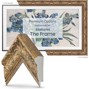Frame My TV Deco TV Frames -Tuscan Copper Compatible ONLY with Samsung The Frame TV (Fits 2021-2024 Frame TV, 55")