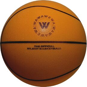 The Official Silent Basketball | Size 7 (29.5") ; Airless Foam Basketball for Quiet Dribbling and Indoor Training