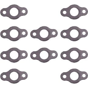 New 10pcs Pipe Flange Gasket For 49cc 66cc 80cc 2 Stroke Engine Motorized Bicycle