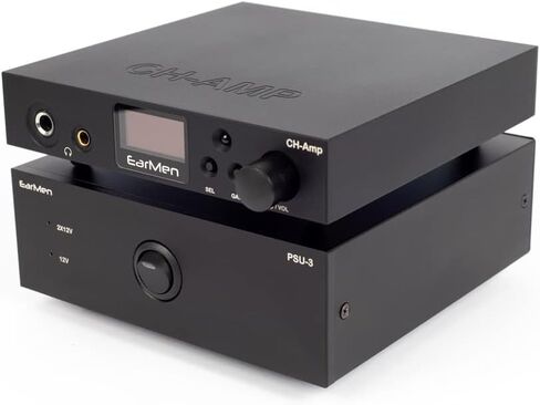 CH-amp Desktop Balanced Headphone Amplifier - High Fidelity Audio Amp for Headphones with Preamp, Composite Amplifier Topology & Fully Balanced Architecture in Kuwait