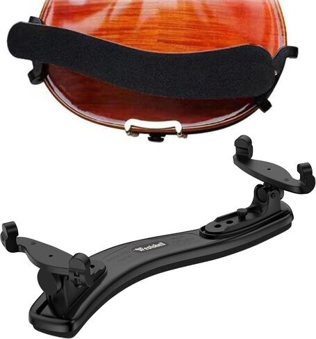 Violin Shoulder Rest, Foam Shoulder Rest for 3/4-4/4 size, Collapsible and Height Adjustable Feet Violin Universal Type Violin Parts Soft Easy to Use in Kuwait